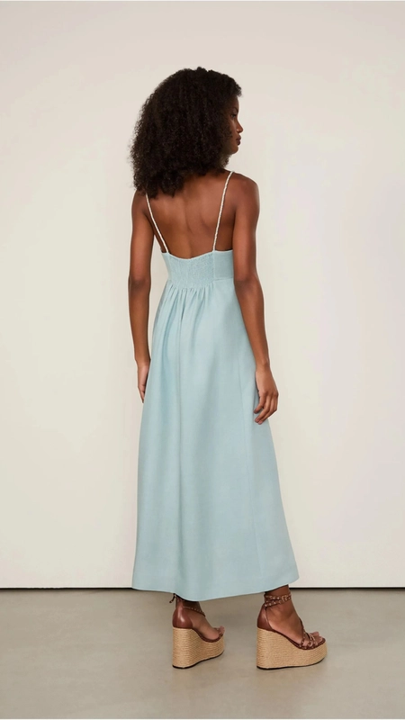 vestido midi animale meia taça