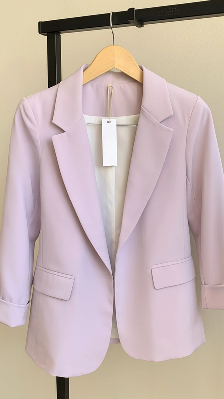 blazer alongado manga longa optimus