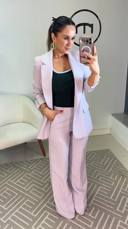 blazer alongado manga longa optimus