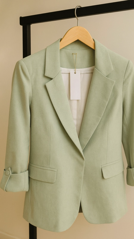 blazer manga longa mantingale linho belga