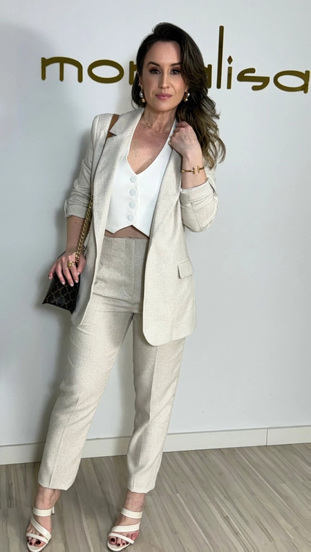 blazer manga longa mantingale linho belga