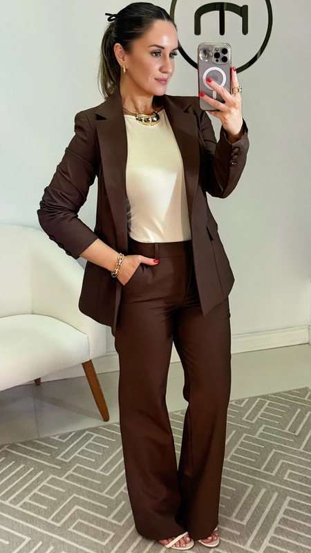 calça reta bolso faca portinari