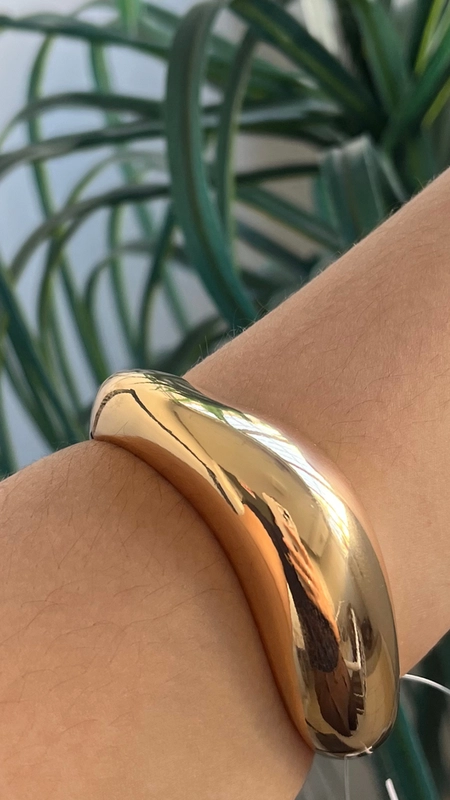 bracelete oval ondas