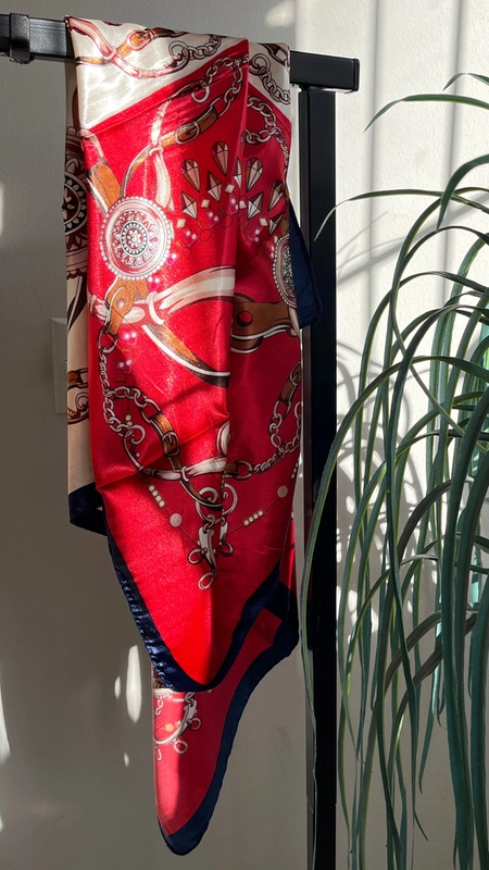 lenço diamantes 90x90