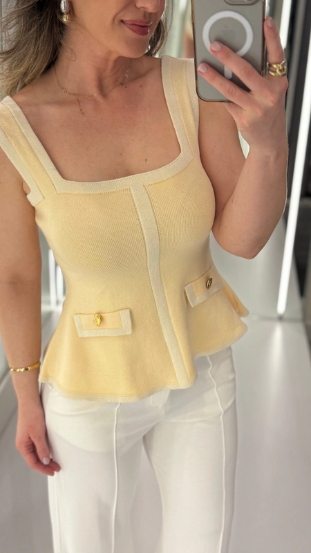 blusa toque modal celine