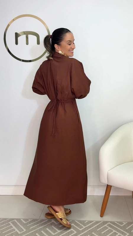 vestido chemise alfaiataria capadocia