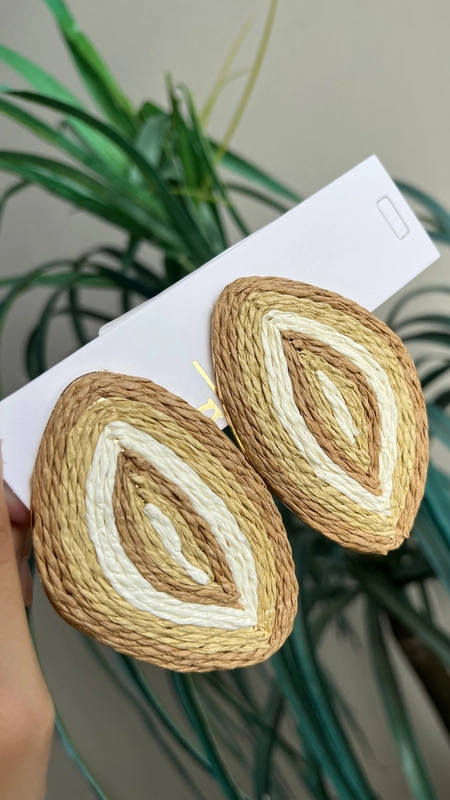 brinco maxi ráfia naturals organic
