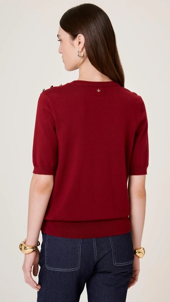 blusa tricot mc lina dudalina