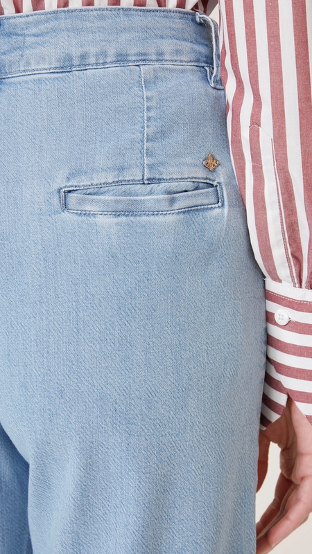 calça jeans renata wide alfa dudalina