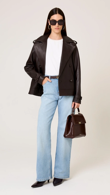 calça jeans melissa wide leg dudalina