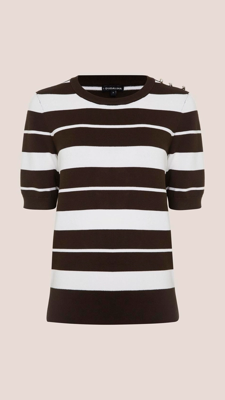 blusa tricot mc lina dudalina