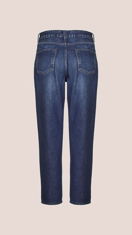 calça jeans mom s alta fp dudalina