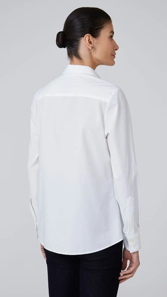 camisa ml fem regular tricoline liso dudalina