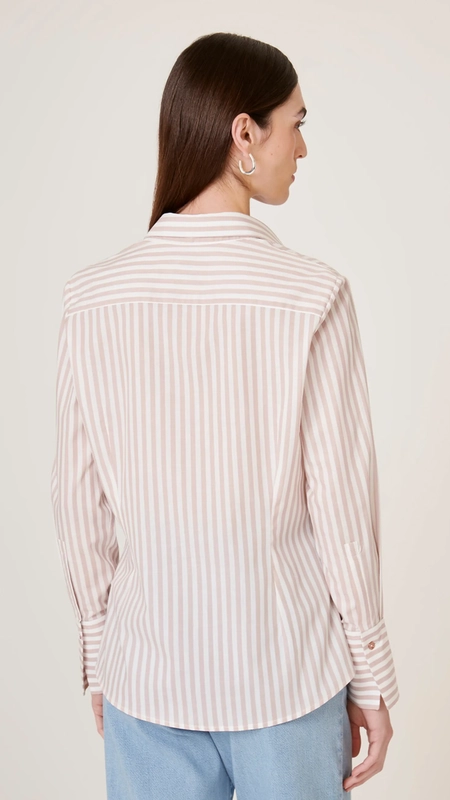 camisa ml slim ft listrado dudalina