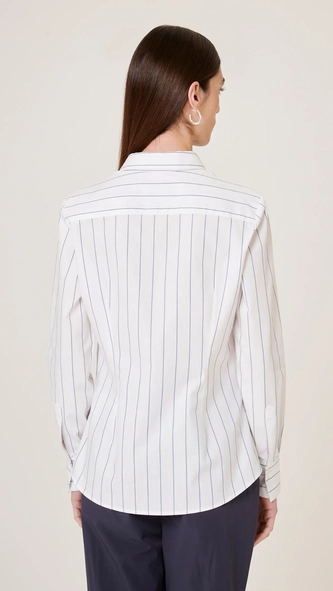 camisa ml slim ft listrado dudalina