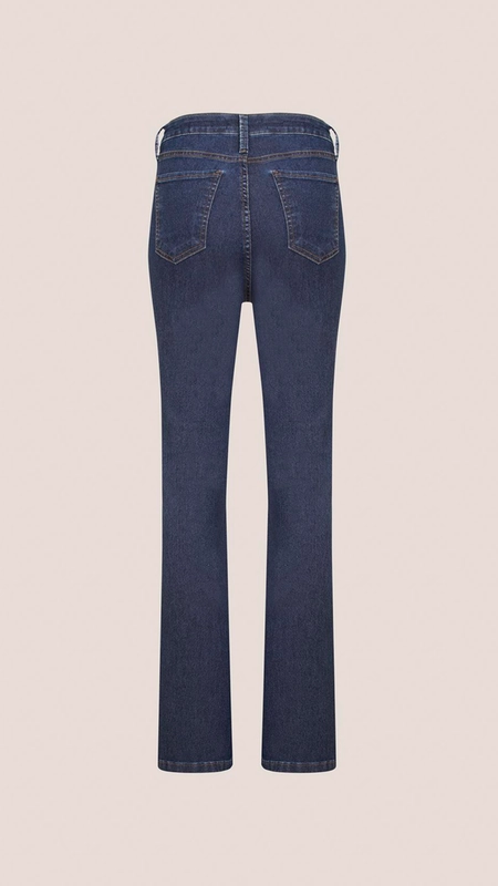 calça jeans perola bootcut dudalina