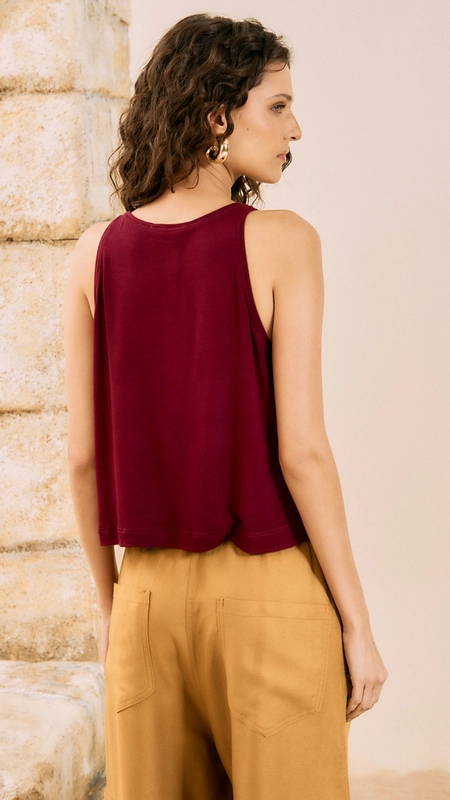 regata open crepre e viscolinho