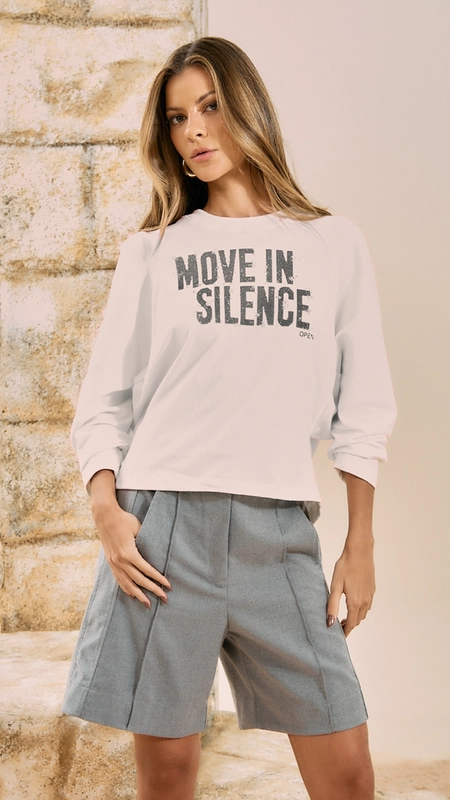 blusão open move in silence