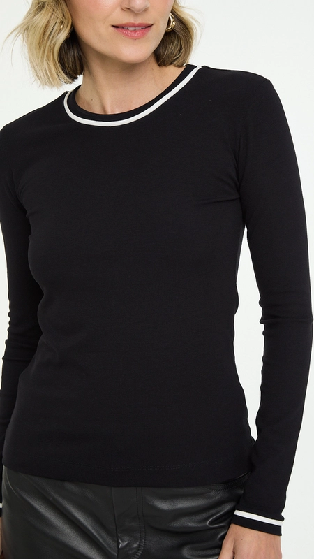 blusa animale manga longa vivos