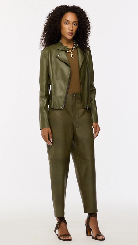 jaqueta de couro animale motor classica