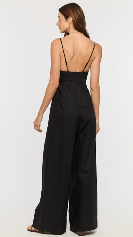 macacão animale decote laço