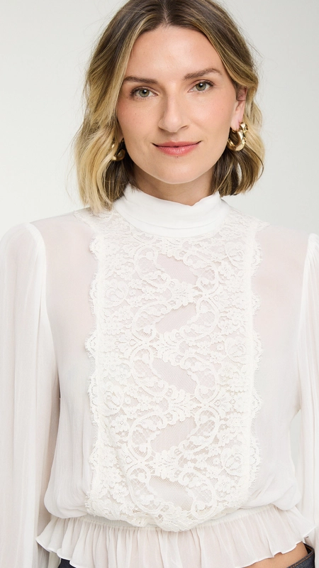 blusa animale livia com renda