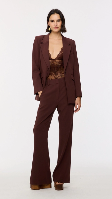 calça alfaiataria animale bootcut voyage