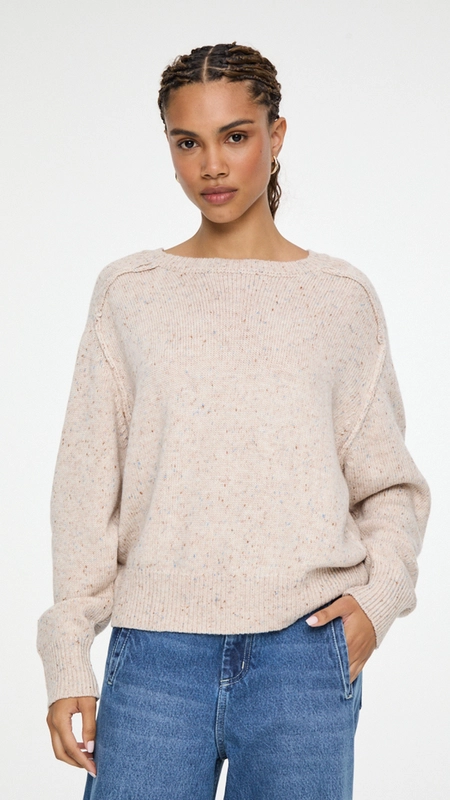 blusa pull tricot animale jeans
