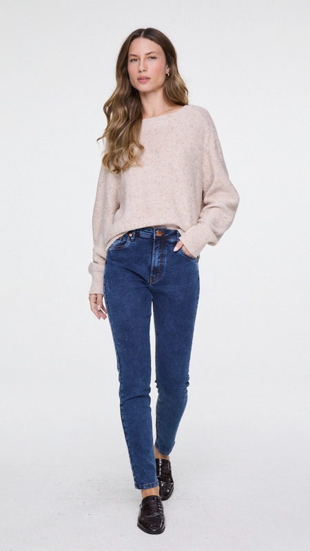 calça jeans skinny basic high animale jeans