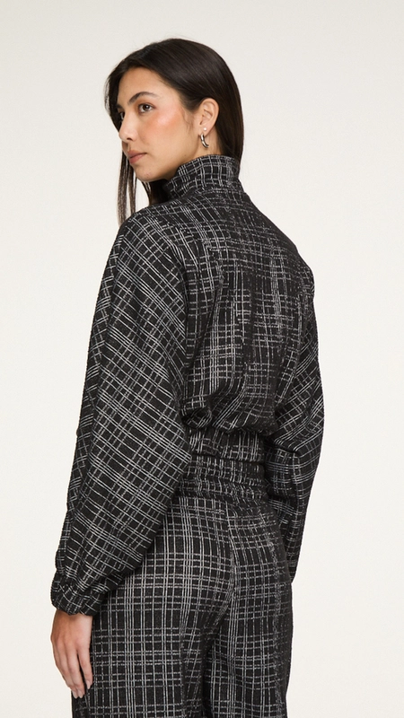 jaqueta malha texturizada animale jeans cj