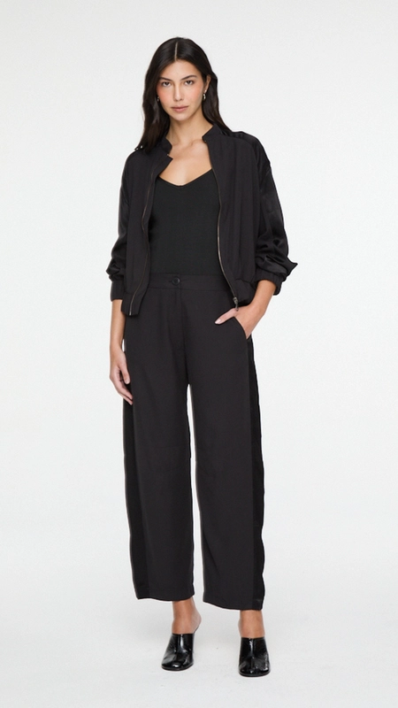 calça mix texture animale jeans cj