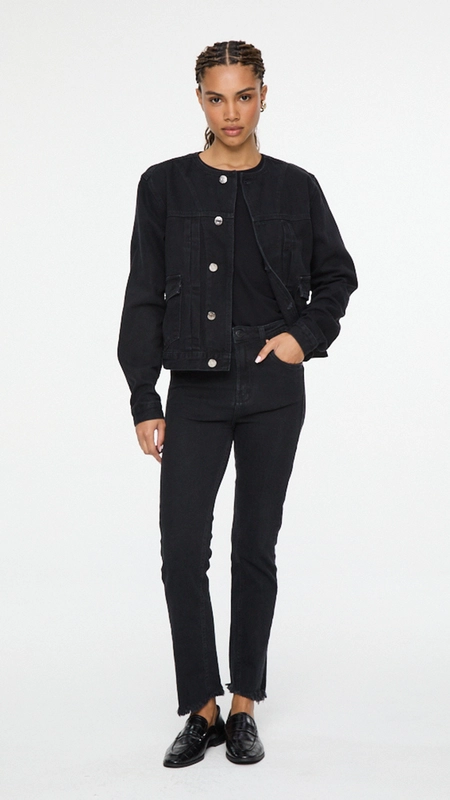 calça jeans boot capri cool black animale jeans