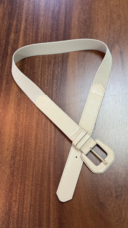 cinto malu couro com elástico 3cm