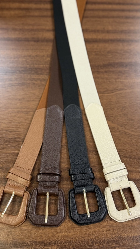 cinto malu couro com elástico 3cm