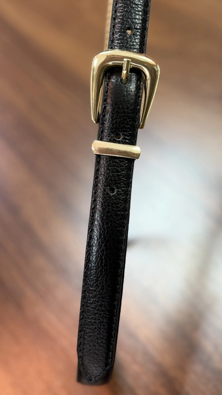 cinto couro classic essential 2cm