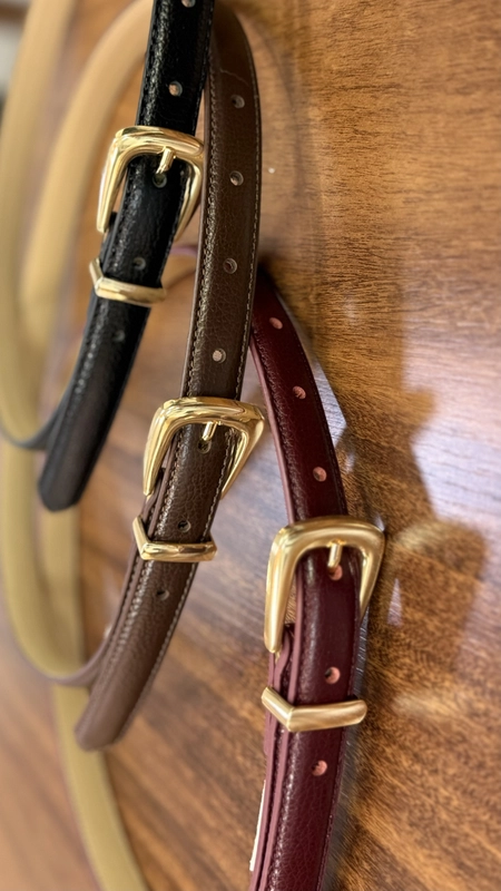 cinto couro classic essential 2cm