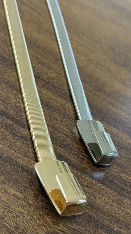 cinto metal flexível luxury vazado