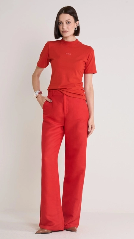 camiseta mc logo com gola forum