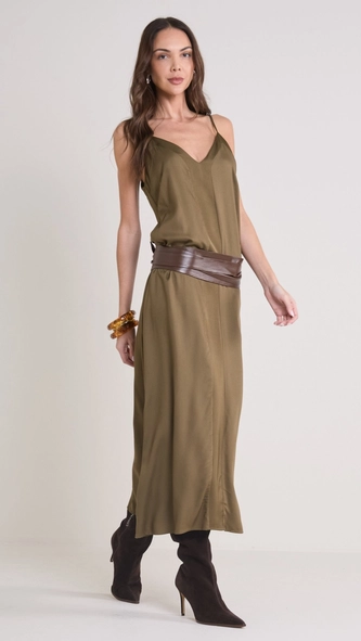 vestido midi silk forum