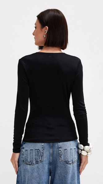 blusa ml decote degagê forum