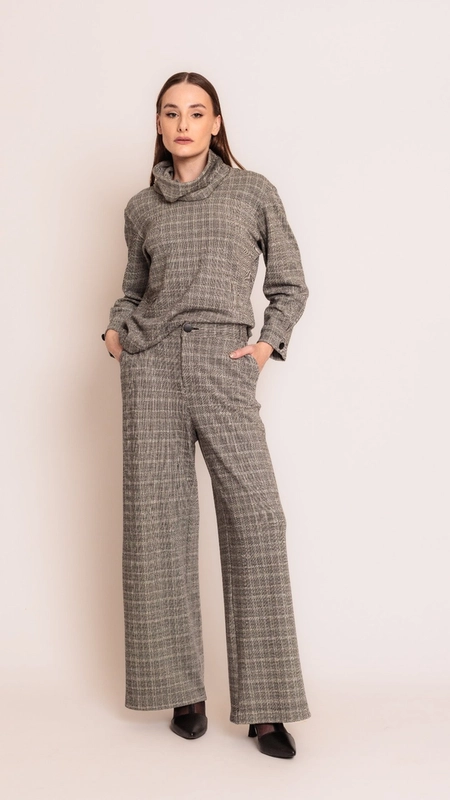 calça pantalona malha provence borda barroca cj