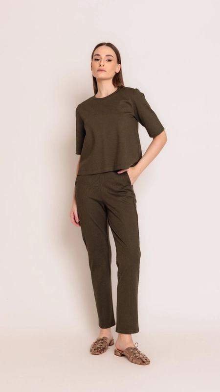 calça reta luxury borda barroca cj