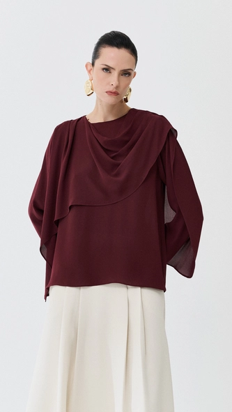 blusa ml fluida luiza