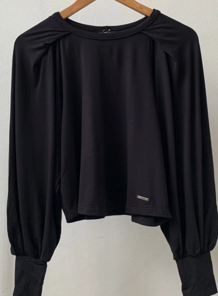blusa forum manga ampla julia