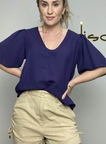 blusa forum linho