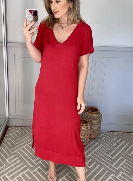 vestido dudalina malha logo cristal