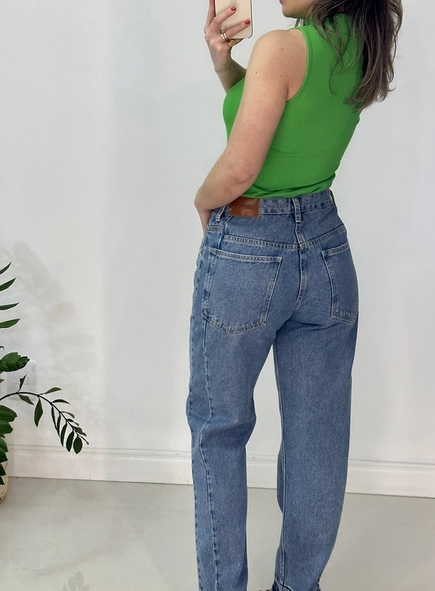 calca jeans recortes disconectus