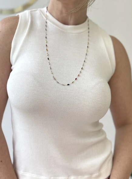 blusa básica malu decote sem manga