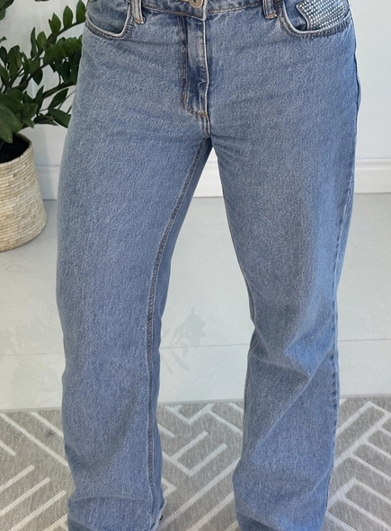calca jeans forum raquel wide leg