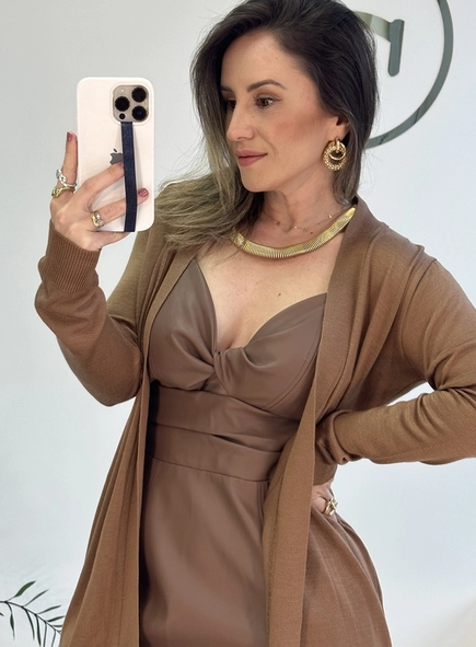 cardigan mullet liso valentina